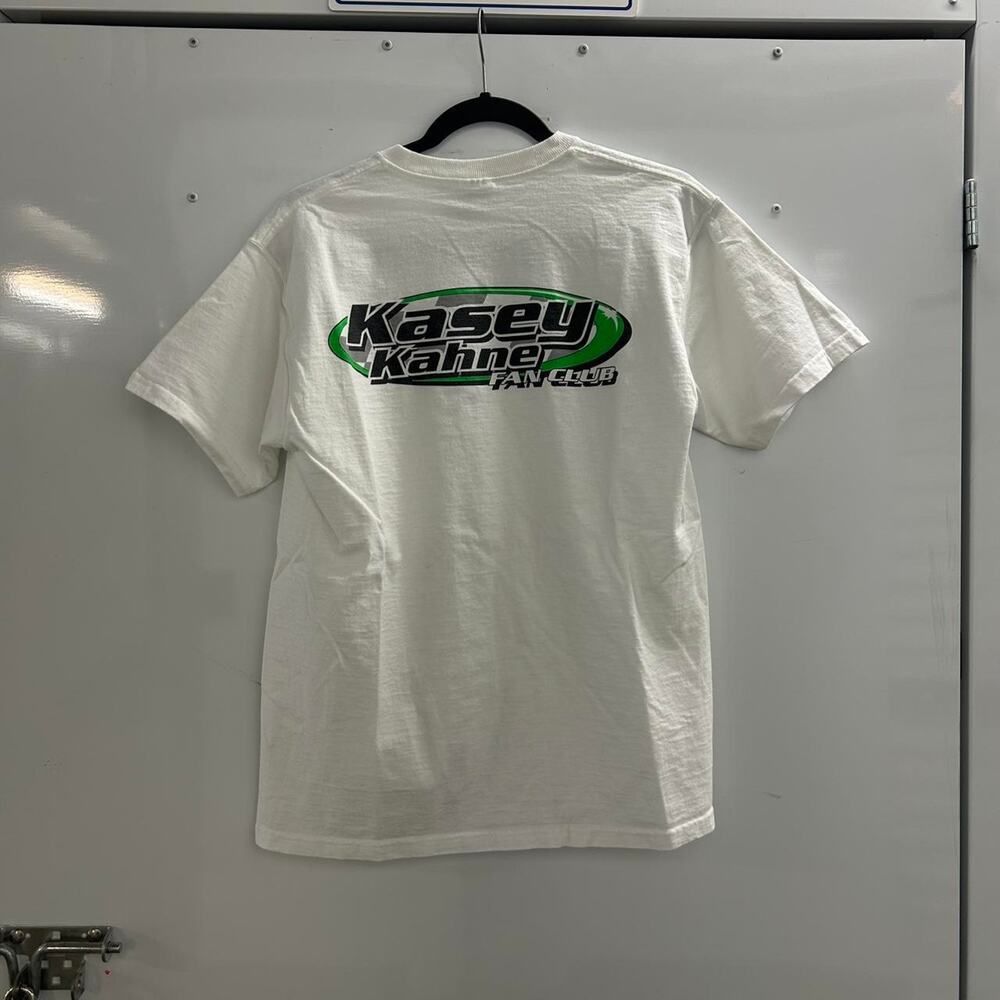 2000s White Kasey Kahne Fan Club tee